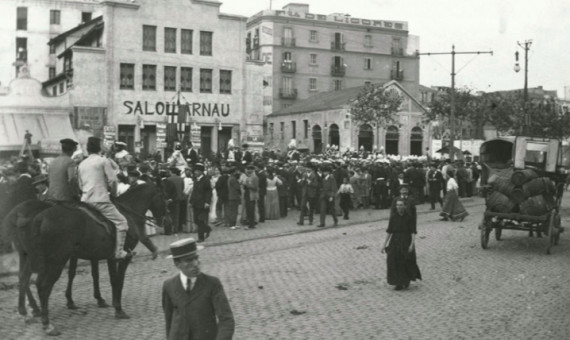 El Salón Arnau, a principios del siglo XX / ARCHIVO HISTÓRICO DE BCN