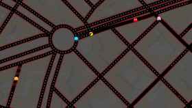 Miss Pac-Man (come-cocos) sube por la Diagonal dirección a la plaça de Francesc Macià / GOOGLE MAPS
