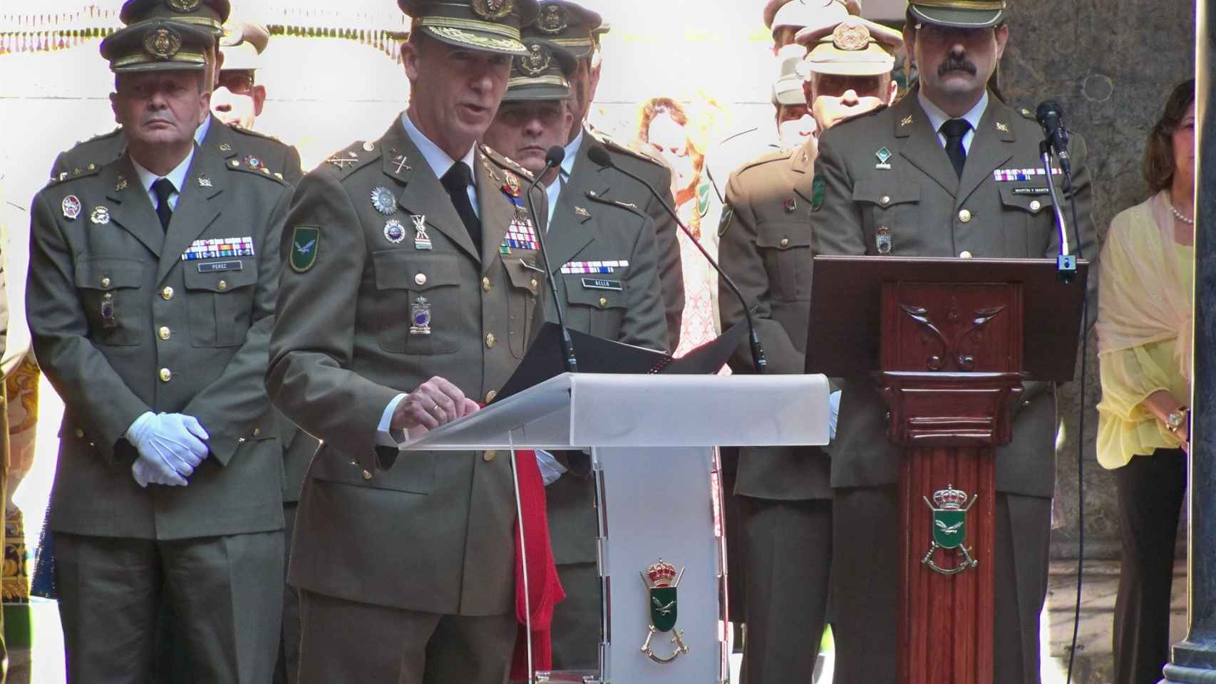 El inspector general del Ejército, Fernando Aznar Ladrón de Guevara / EUROPA PRESS