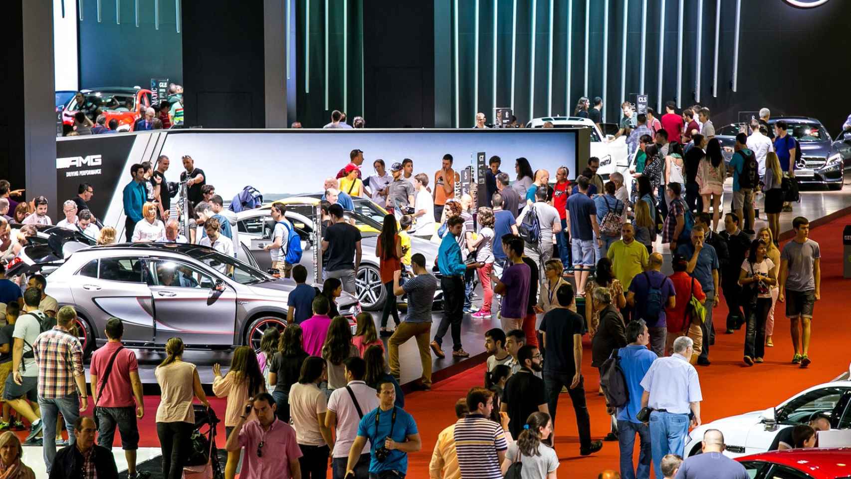 Estand de Mercedes Benz en una de las últimas ediciones del salón / SALÓN DE AUTOMÓVIL