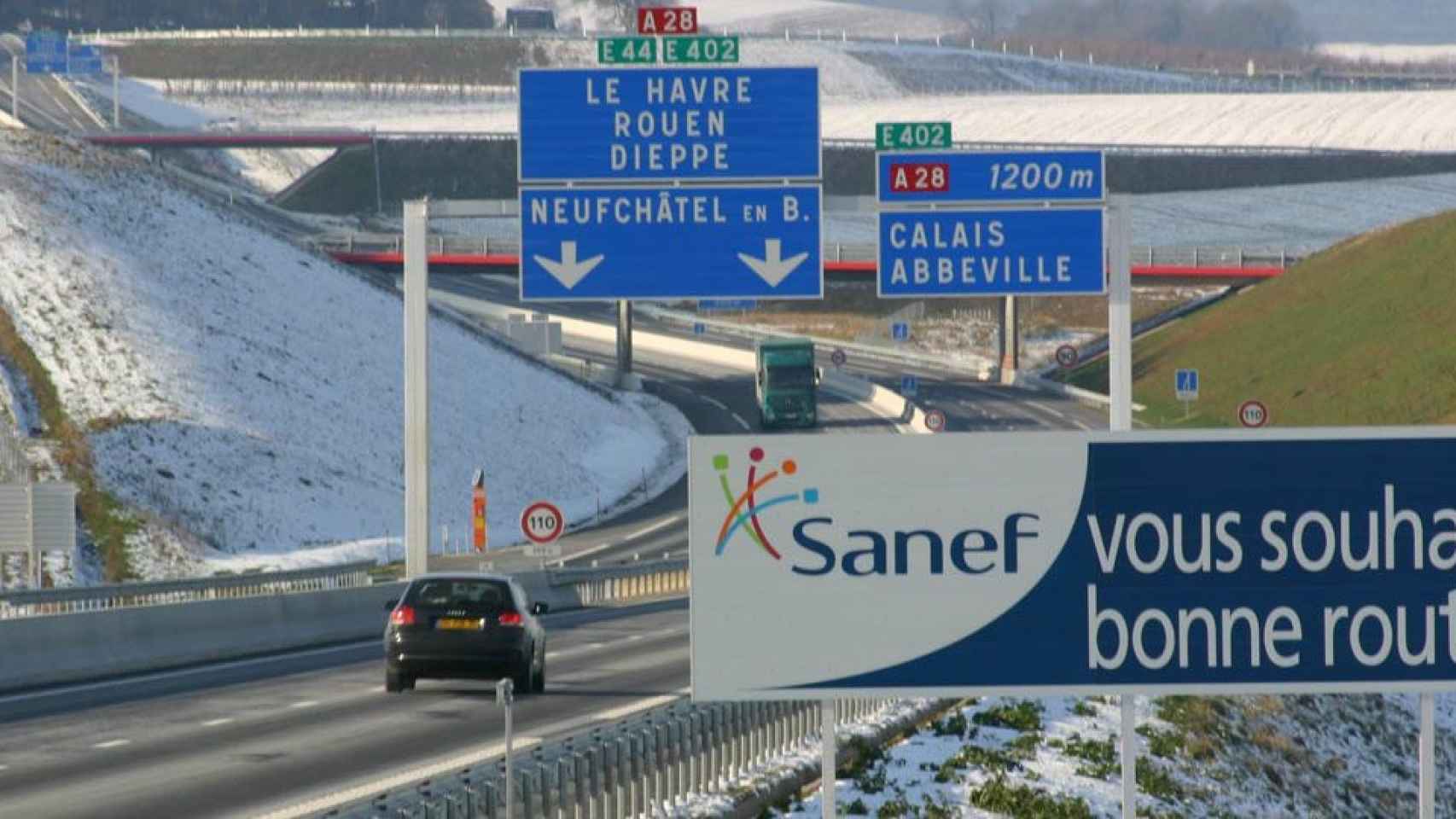 Sanef gestiona más de 1.760 kilómetros de autopistas en Francia / ABERTIS