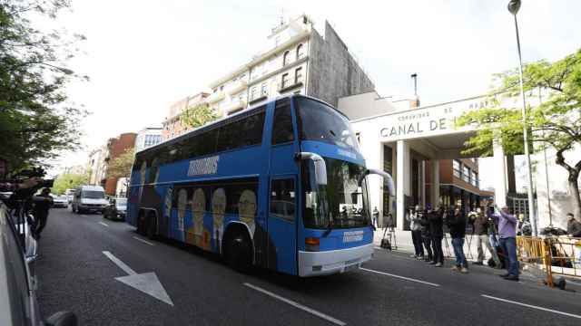 El Tramabus ha su paso por el centro de Madrid / Europa Press