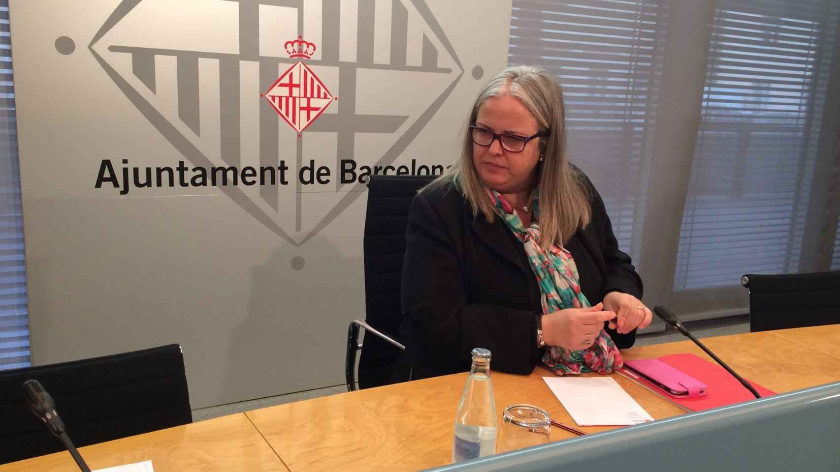 La concejal demócrata Maite Fandos critica la política social de Ada Colau / EP