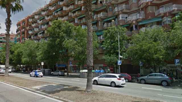 El barrio de La Marina, en la Zona Franca / Google Earth