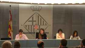Foto de archivo, de izqda. a drcha: Adrià Gomila, Janet Sanz, Mercedes Vidal y Marta Labata / MS