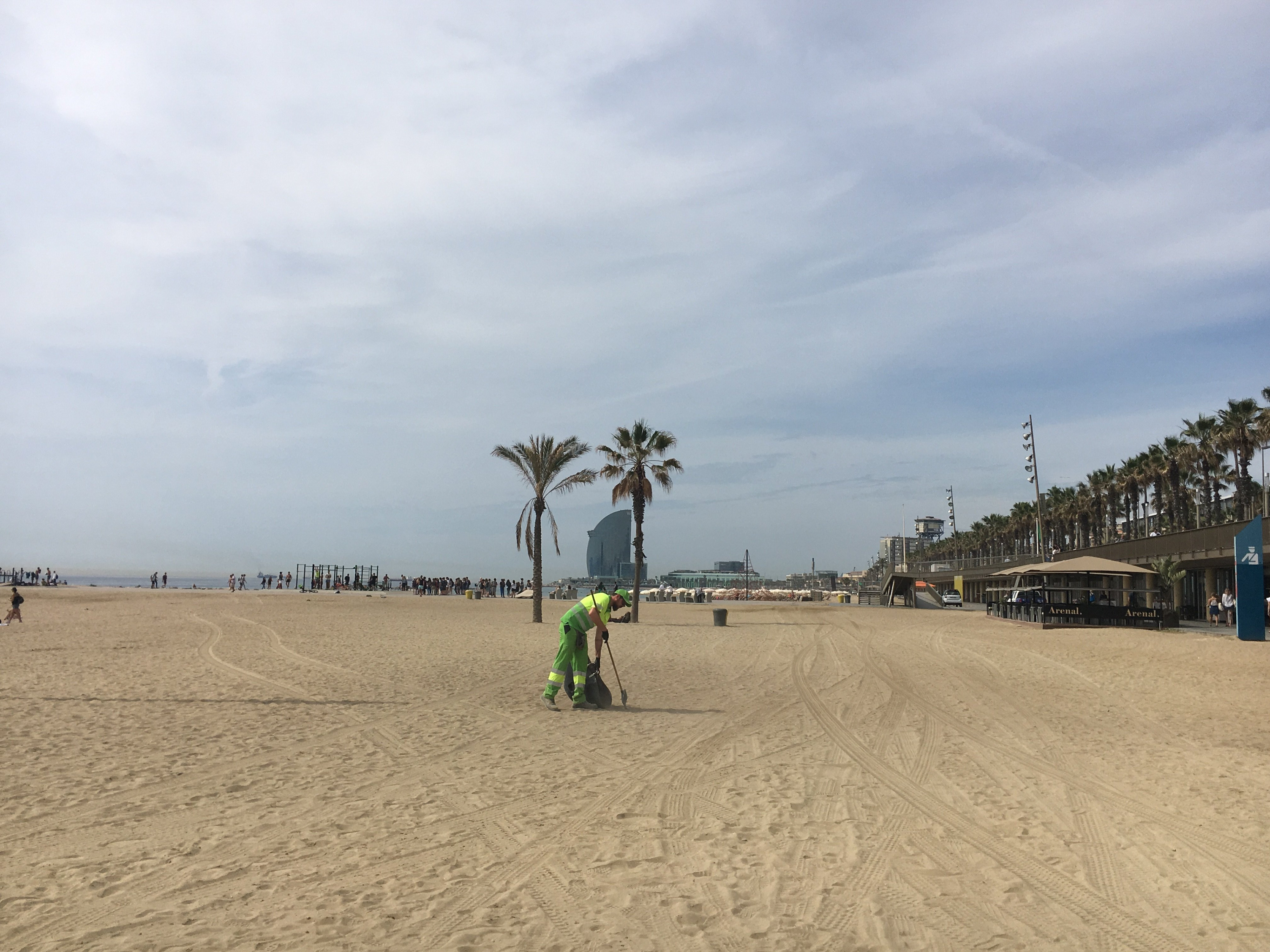 limpieza playa