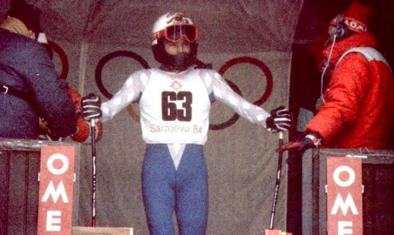 Albert Llovera en los Juegos Olímpicos de 1984 / albertllovera.com