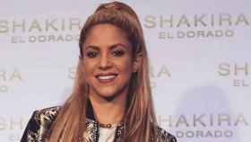 Shakira en la fiesta de presentación de su disco en Barcelona