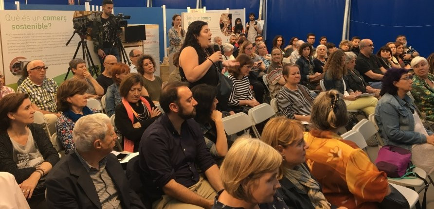 La última Audiencia Pública de Gràcia fue una de las más intensas de los últimos tiempos / XFDC