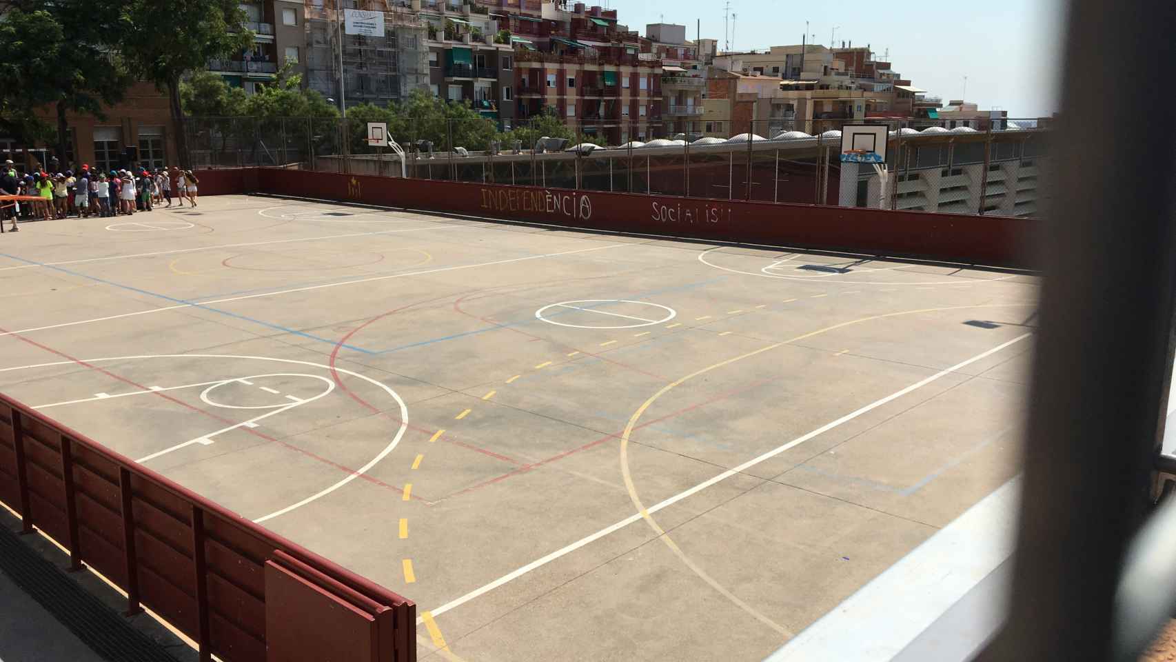 17 patios de colegios públicos de Barcelona abrirán durante Semana Santa para usos ciudadanos / P. A.