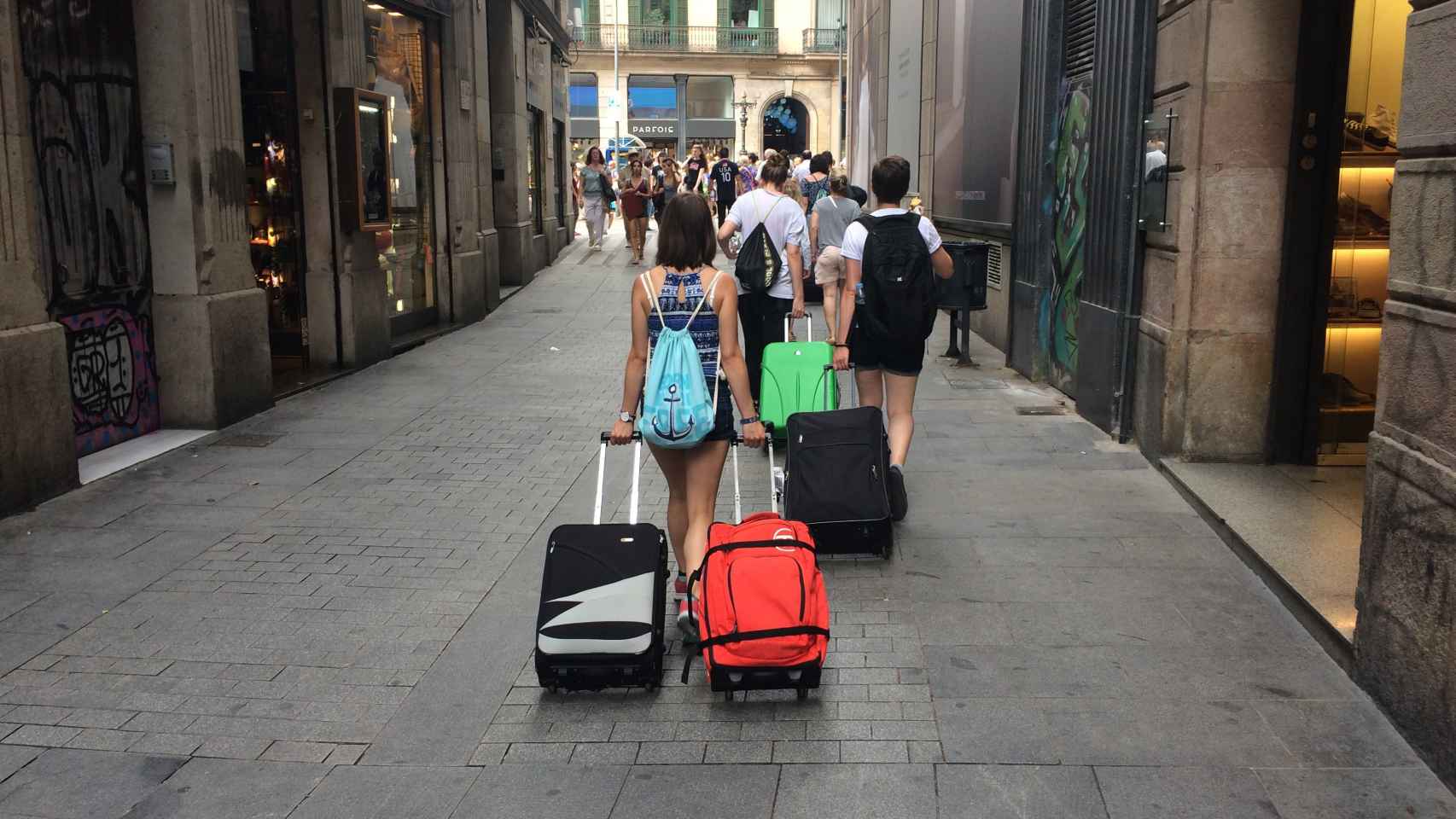 Turistas en Barcelona / ARCHIVO