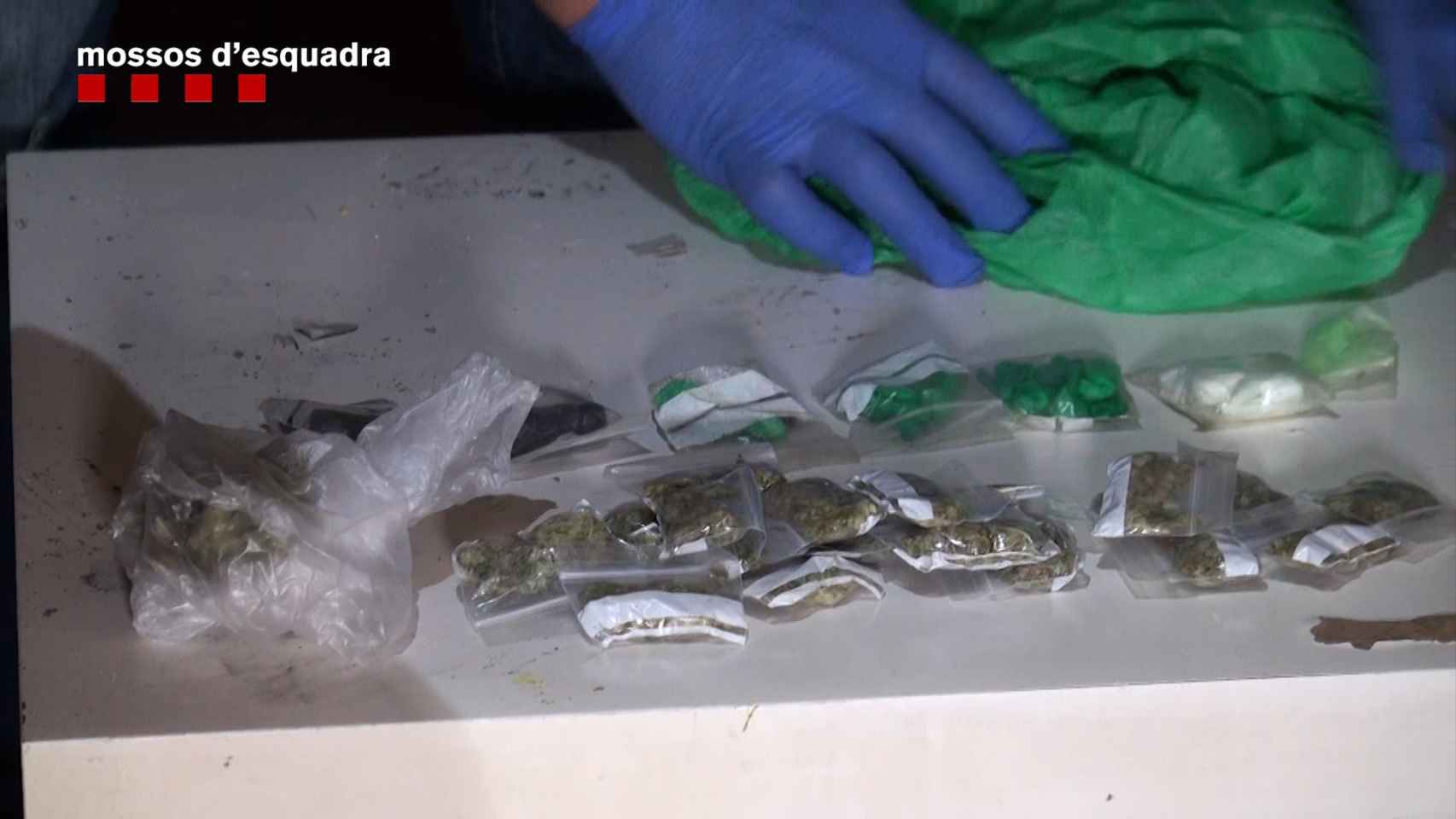Imagen de archivo de droga incautada por la policía / MOSSOS D'ESQUADRA
