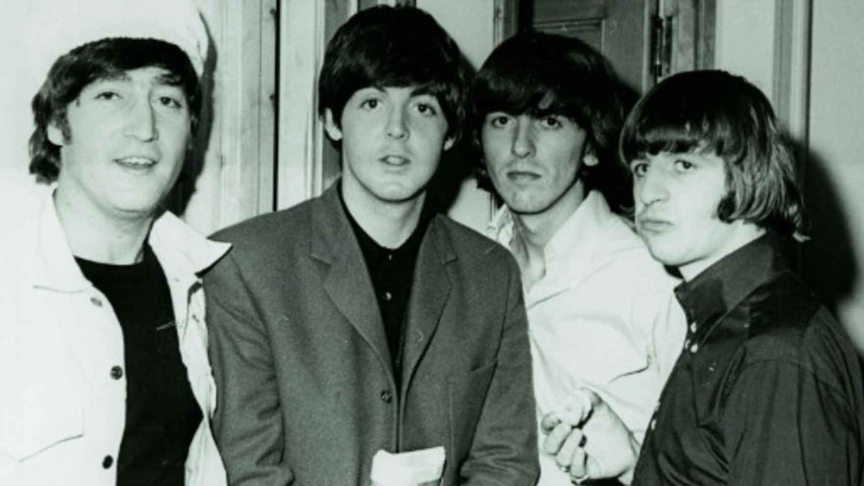 Los Beatles durante su visita a Barcelona / Carlos Perez De Rozas-Arxiu Fotogàfic de Barcelona