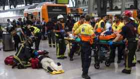 Accidente en la Estación de França / EFE/ Quique García