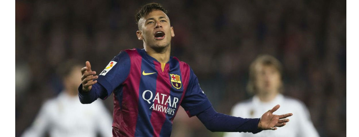 Neymar, en su etapa en el Barça