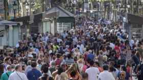 Los atentados no afectan la ocupación turística de Barcelona / EFE