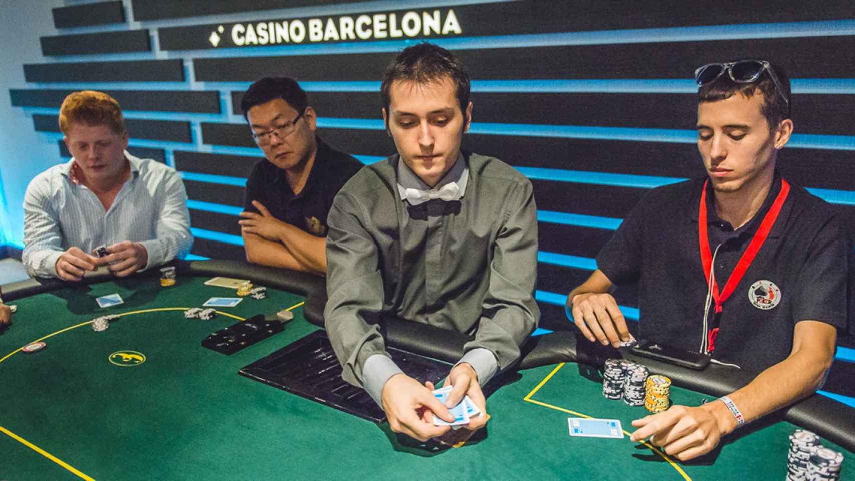 Una partida de póquer en el Casino de Barcelona / CASINO DE BARCELONA