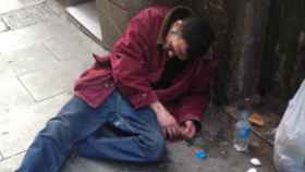 La heroína, presente en las calles del Raval / Twitter de los vecinos del carrer Roig