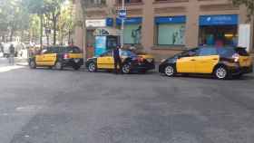 Los taxistas vuelven a la huelga contra las licencias VTC / JORDI SUBIRANA