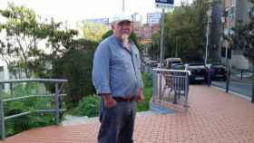 Filiberto Bravo, presidente de la Asociación de Vecinos de Ciutat Meridiana / JORDI SUBIRANA