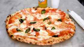 Pizza de la pizzería napolitana Da Michele