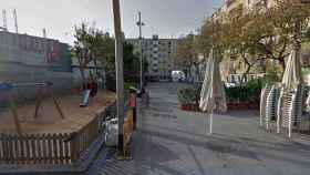 Aspecto actual de la plaza Hilari Salvadó, en la Barceloneta / Google Maps