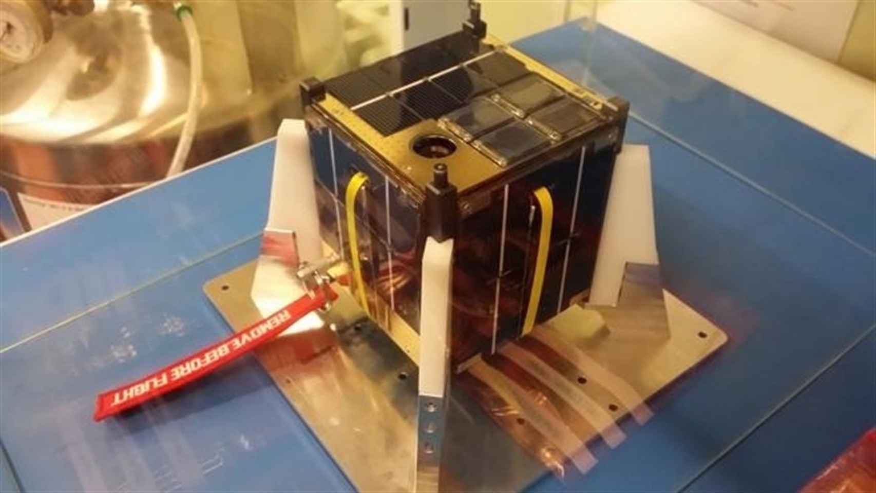 Prototipo del satélite premiado / EUROPA PRESS