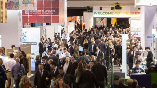 Asistentes al Smart City Expo World Congress