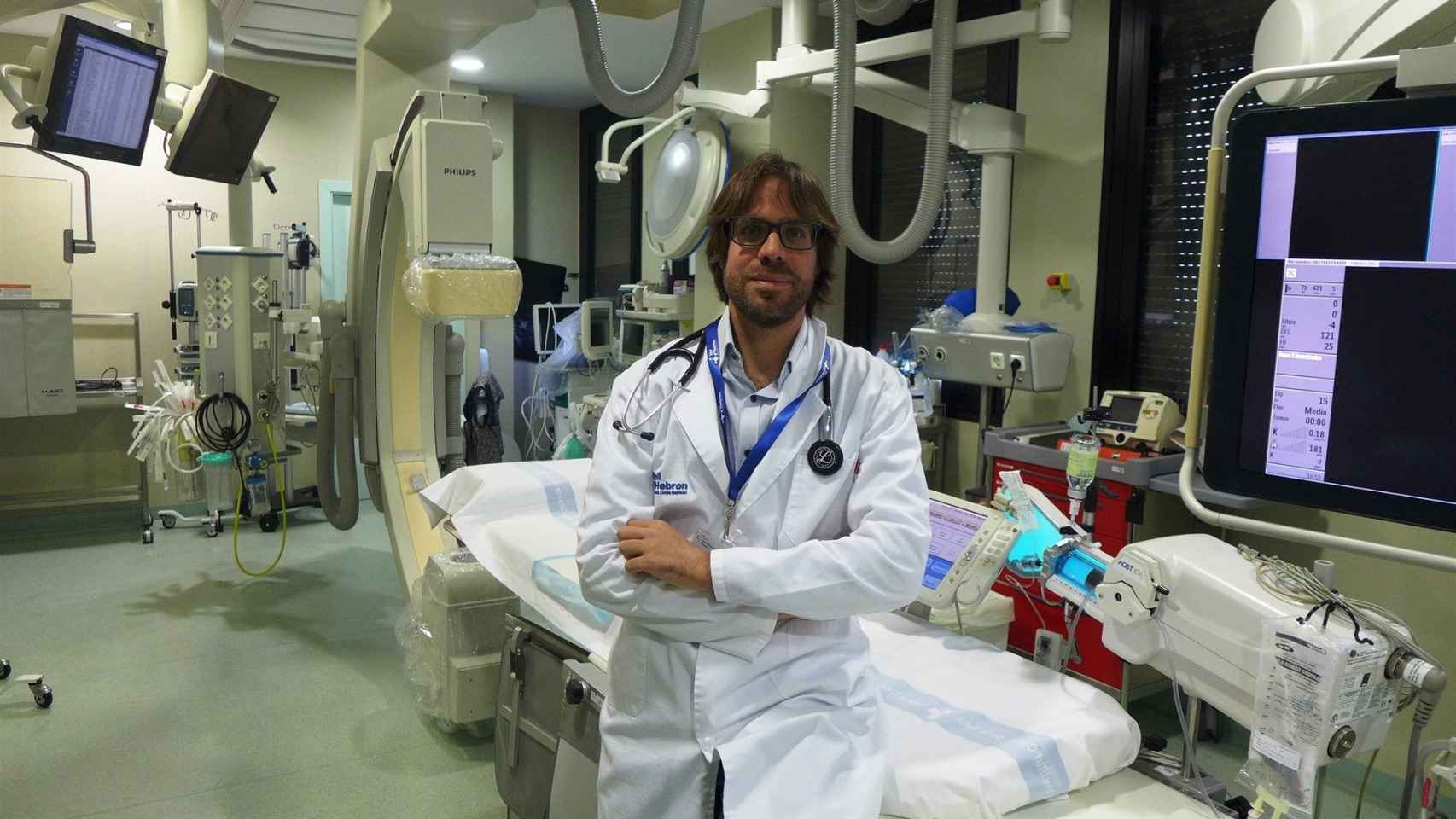 Jordi Bañeras, uno de los autores de la investigación que ha demostrado la relación entre la contaminación y los infartos de miocardio / CIBERCV
