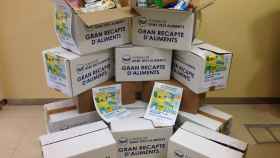Cajas de comida recogidas en la campaña / BANC DELS ALIMENTS