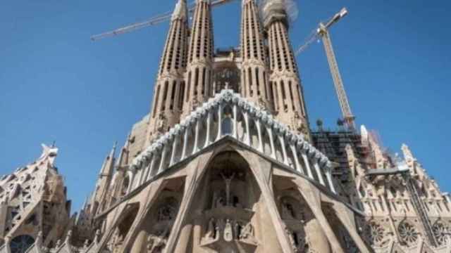 Fachada de la Pasión de la Sagrada Familia   EFE_570x340