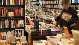 Una librería de Barcelona en una imagen de archivo
