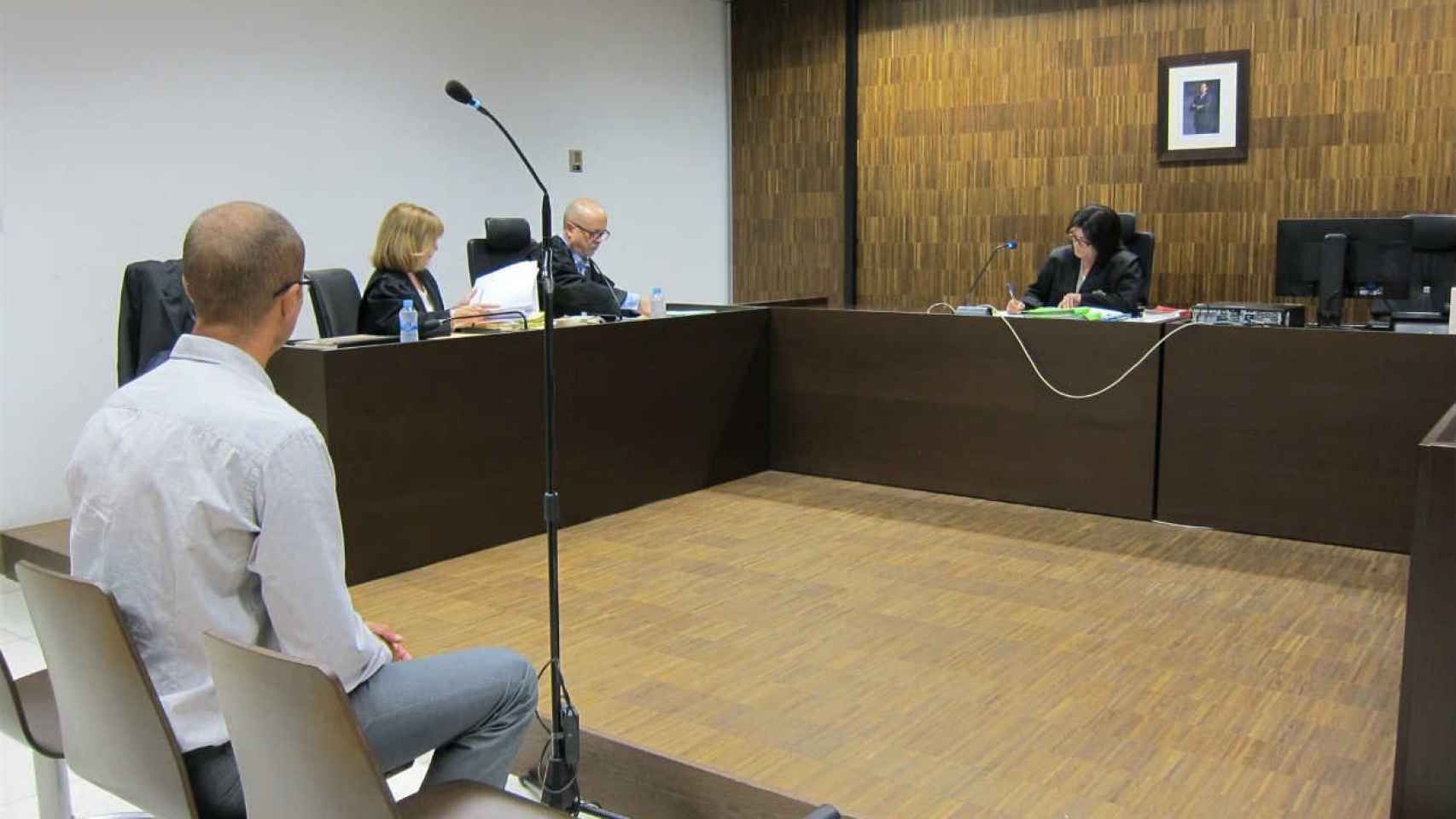 Óscar Soaz, durante el juicio de la 'pornovenganza' / EP