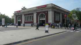 Imagen de la estación de tren de Sant Andreu Arenal, afectada por las nuevas obras en Rodalies / AJUNTAMENT DE BCN