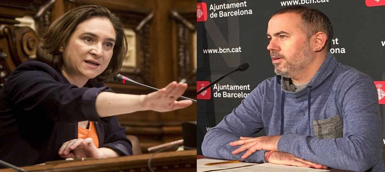 Eloi Badia está creando muchos problemas a la alcaldesa de Barcelona, Ada Colau