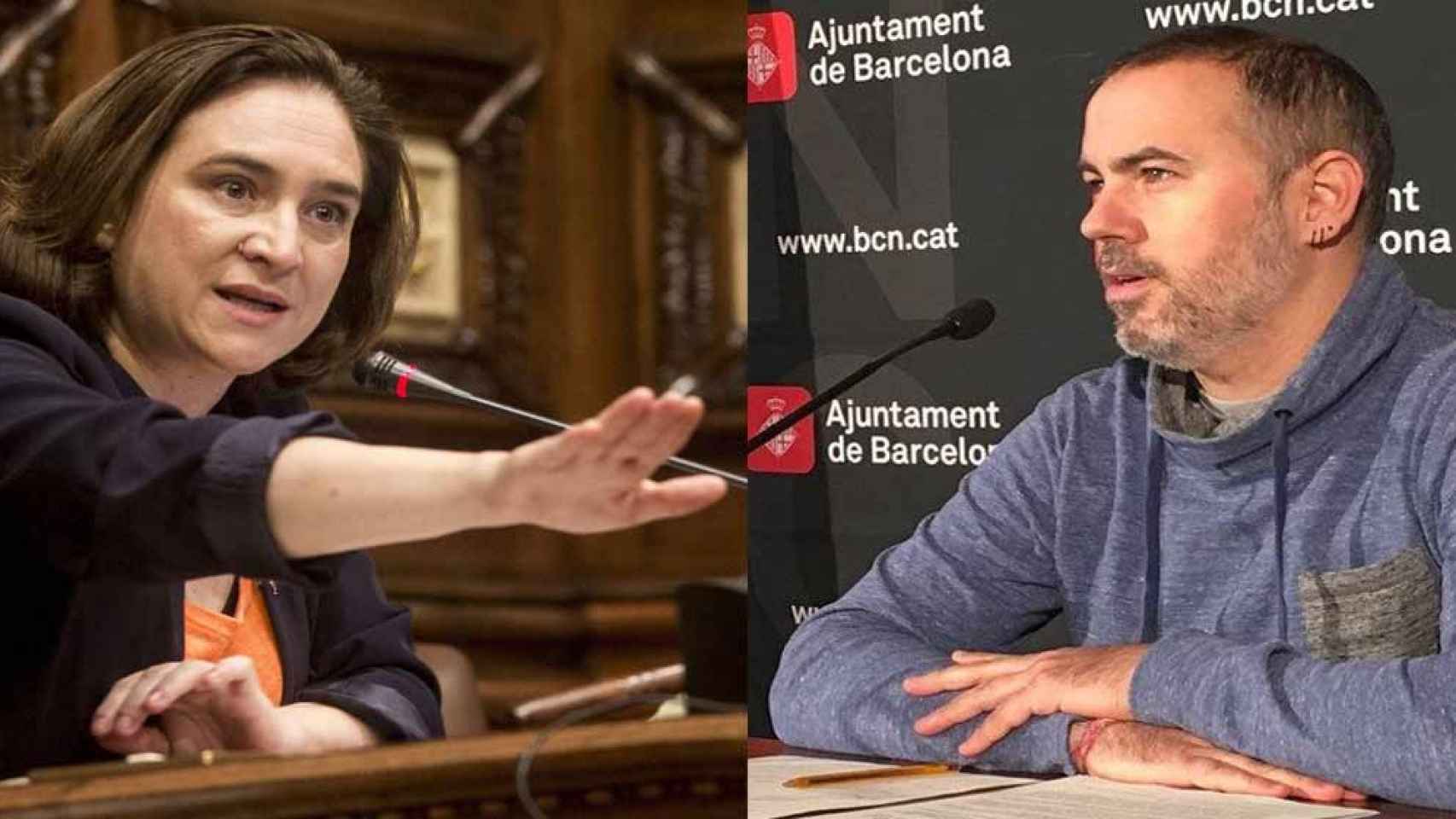 Eloi Badia está creando muchos problemas a la alcaldesa de Barcelona, Ada Colau