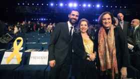 Roger Torrent, Isona Passola y Ada Colau en los X Premios Gaudí / EFE
