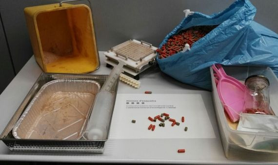 Fármaco intervenido en Horta-Guinardó / MOSSOS D'ESQUADRA