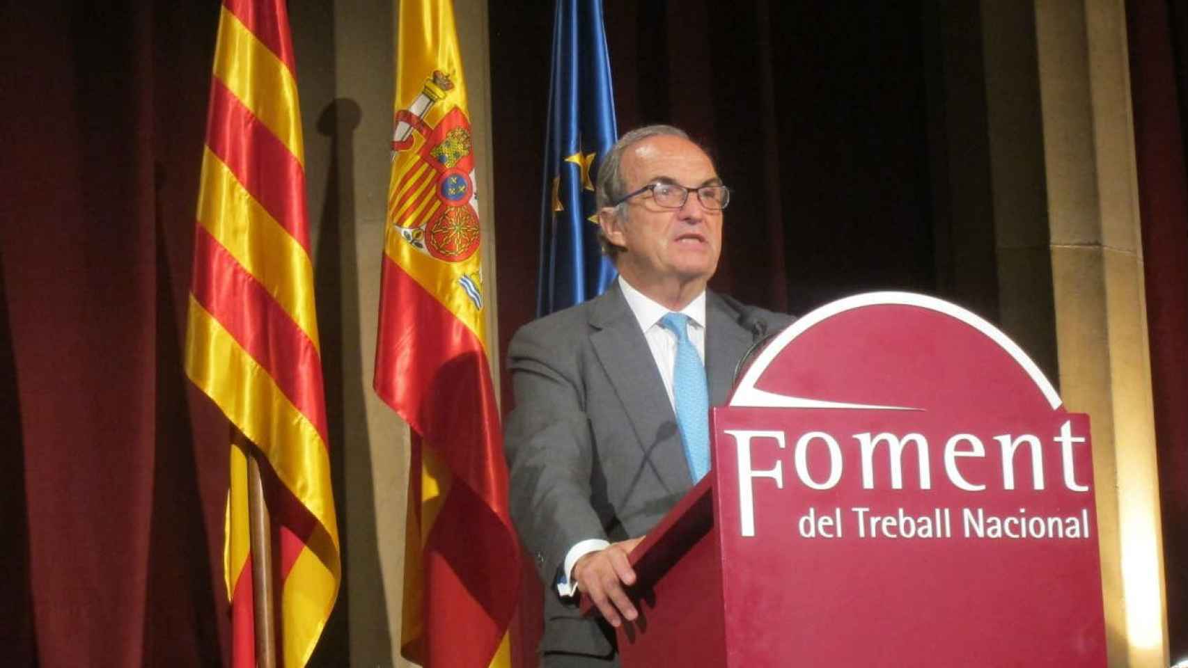 Joaquim Gay de Montellà,  Presidente de Foment del Treball / EOP