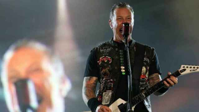 Metallica en su concierto de febrero en Barcelona / EFE