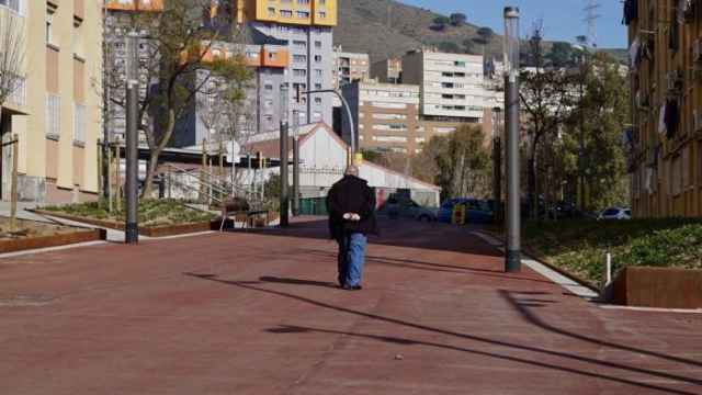 Una de las nuevas zonas urbanizadas para usos vecinales en el barrio de la Guineueta / AYUNTAMIENTO DE BARCELONA