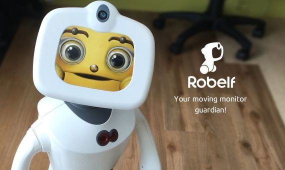 Este es 'Robelf', el robot con cara de niño que se puede encargar de 'hacer la casa' / Robotelf Tech.