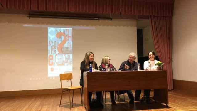 Marius Serra en la presentación de 'Horta Enigmática' / PABLO ALEGRE