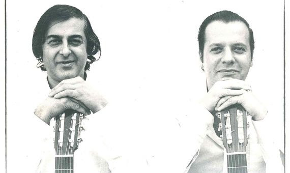 El dúo Dávalos y Cherubito al inicio de su carrera musical / E.D.