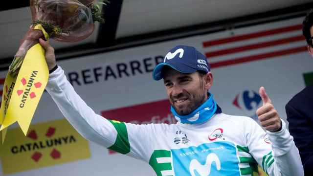 Alejandro Valverde ha dominado sin problemas la Volta 2018, que ha concluido con 8 ascensiones seguidas a Montjuïc / QUIQUE GARCIA, EFE