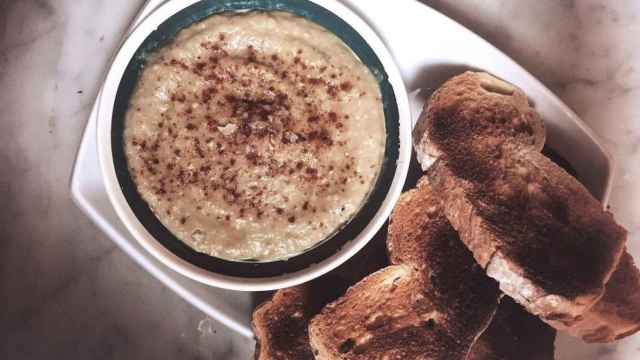 Babaganoush un plato típico israelí