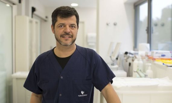 El Dr. Eduard Espinet, coordinador del área de endoscopia del HU Dexeus / Quirónsalud