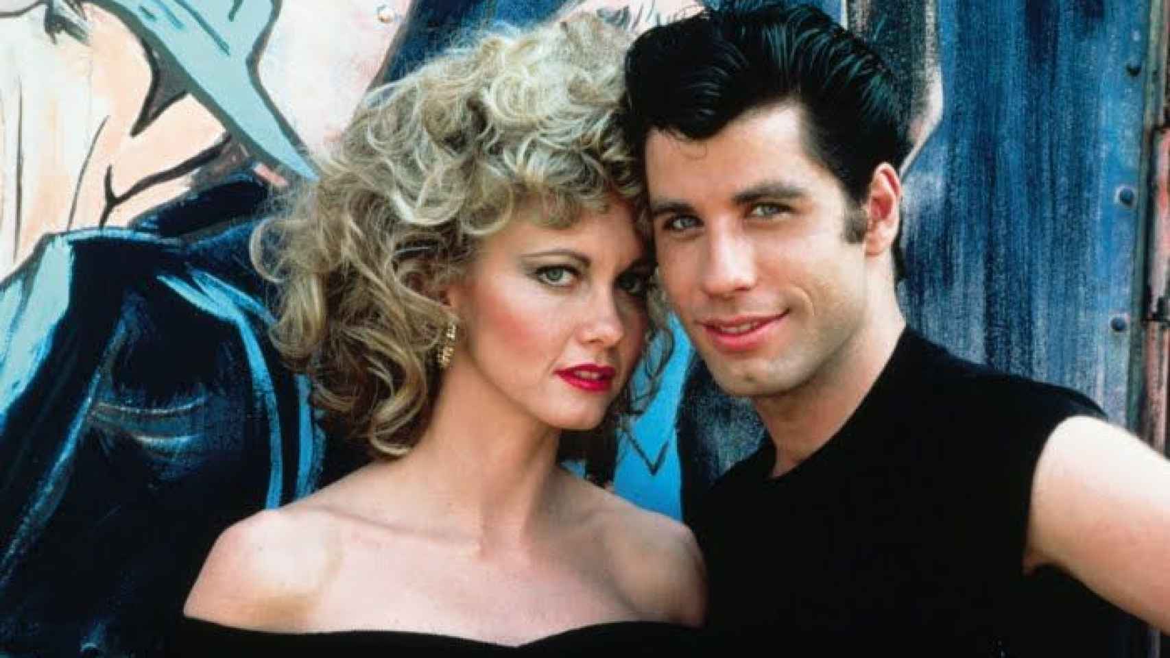 Olivia Newton John y John Travolta en Grease