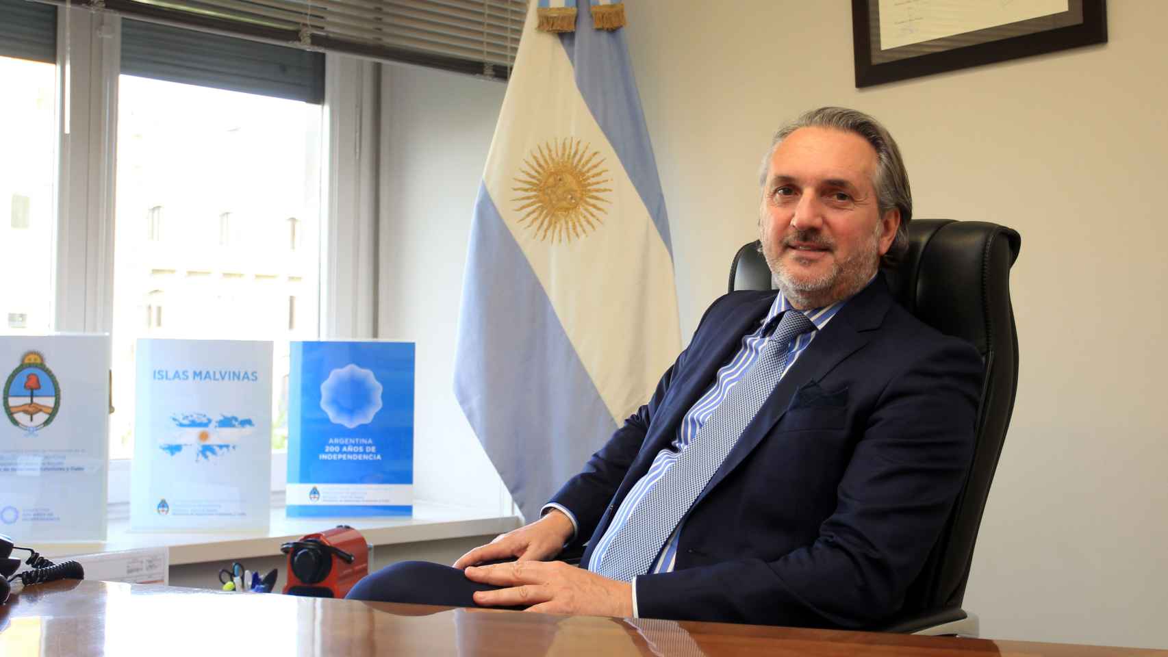 Cónsul General de Argentina en Barcelona, Alejandro Eugenio Alonso / HUGO FERNÁNDEZ