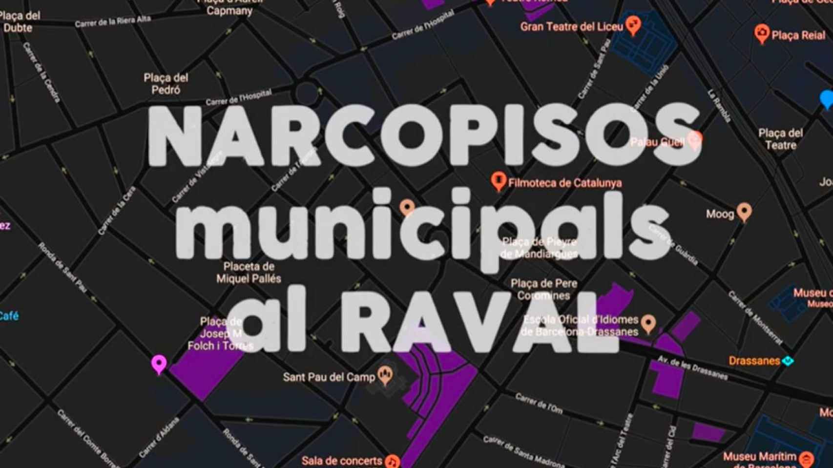 Rescatem Barcelona carga contra Colau por los narcopisos